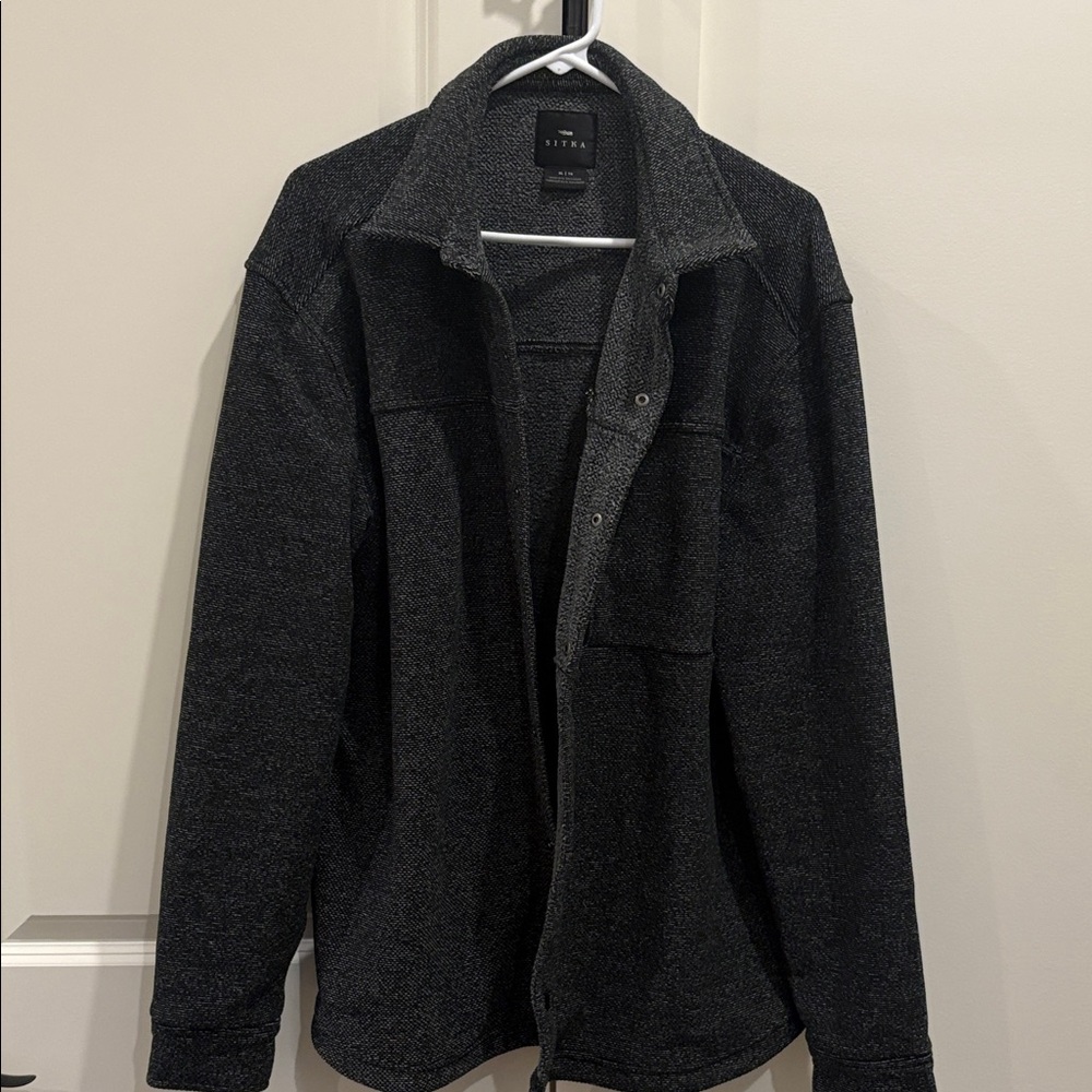 Men's Charcoal Zip-Up Sweater by Urban Star